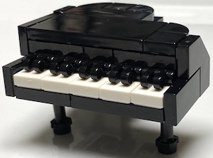 My custom LEGO Baby Grand Piano